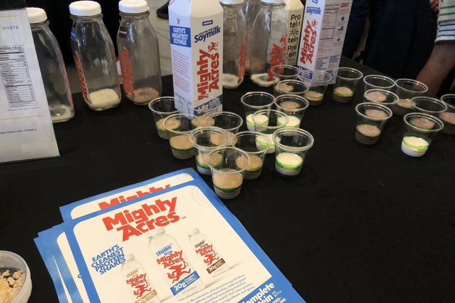 Alpine Bio high-protein soy milk.